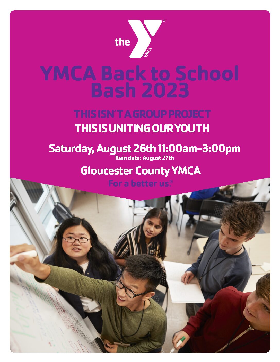 Back to School Bash Gloucester County YMCA